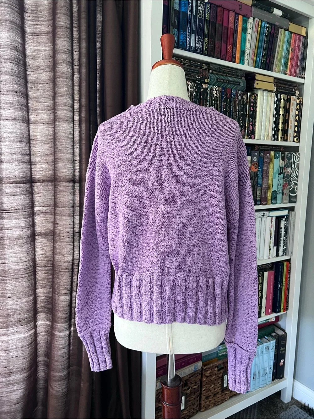 J. Crew Lilac Crewneck Sweater
